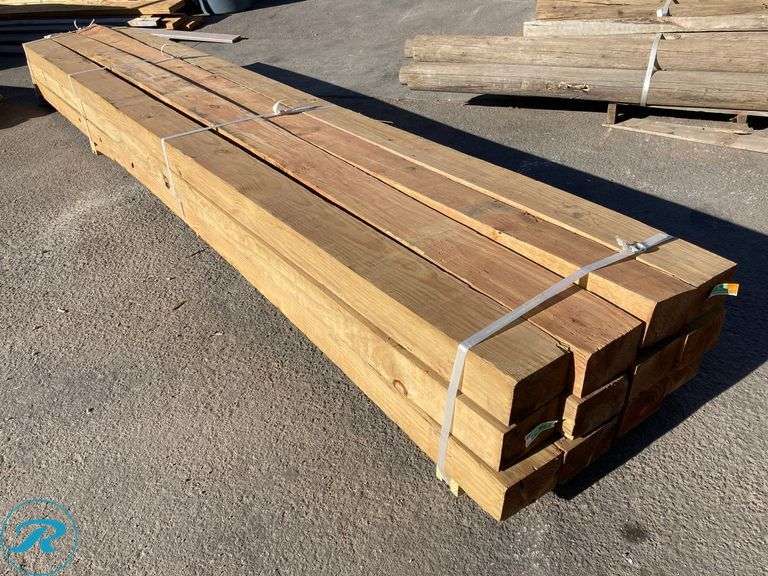 (12) 4-in x 6-in x 12-Ft Pressure Treated Lumber