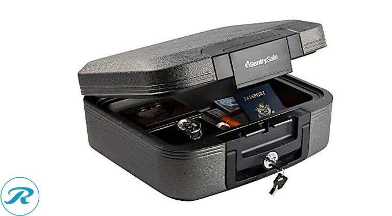 Sentry Safe: Fire/Waterproof Chest, 0.28 Cu Ft, Gray- Like New