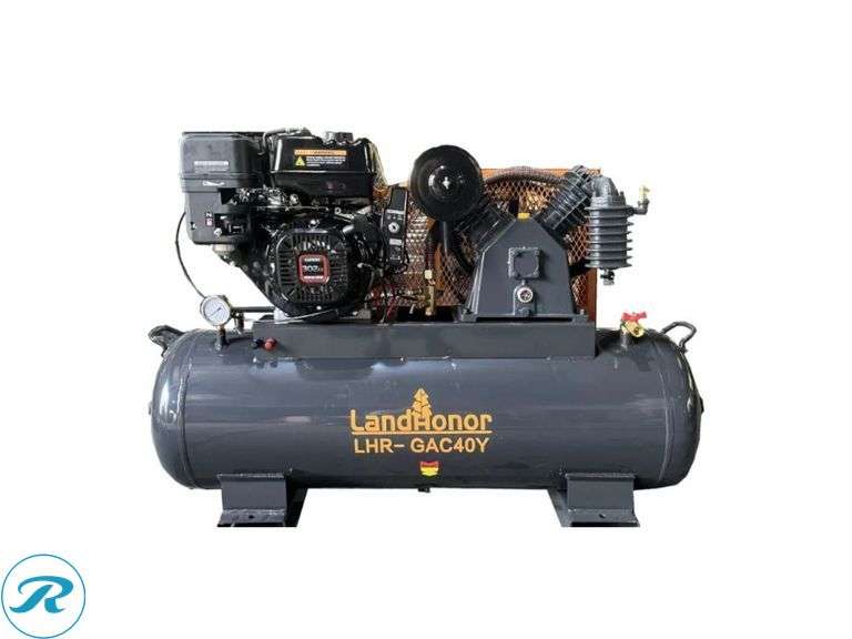 New ATS Power ATS-GAC40Y 40-Gallon, 2-Stage Air Compressor, 15HP Gas Engine, 175 PSI