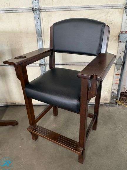 Brunswick Contender Pool Table Chairs and Table - Roller Auctions