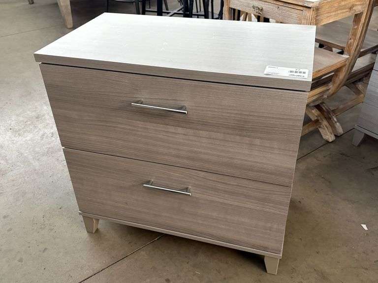 (2) Bush WC81280 2-Drawer Side Tables - Roller Auctions