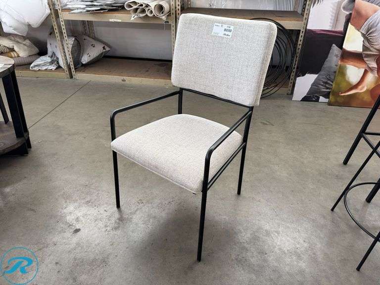 (6) Modern Upholstered Dining Chairs