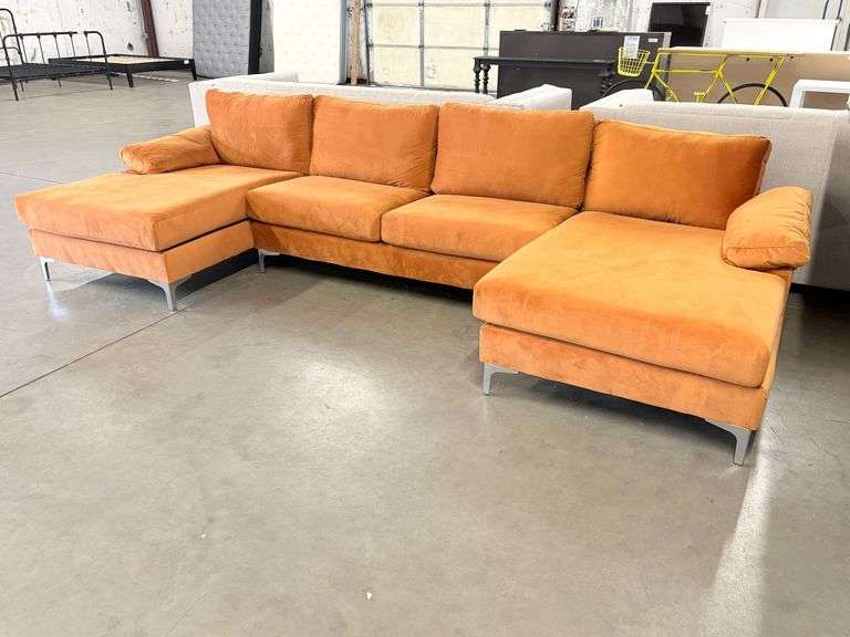 Upholstered Sectional Sofa - Roller Auctions