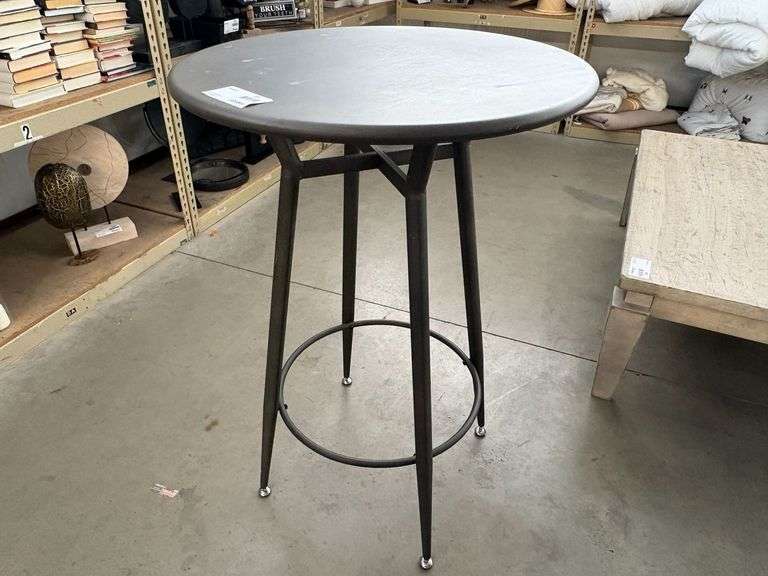 Round Bar Height Table