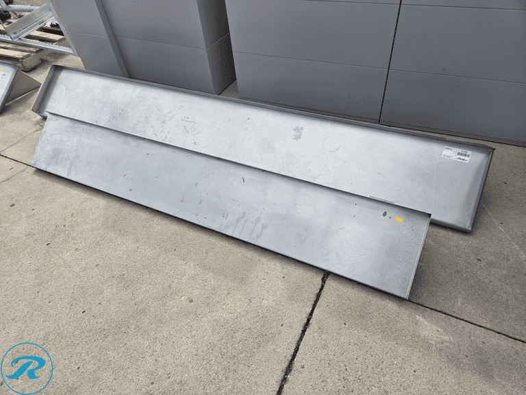 (2) Stainless Steel Shelves