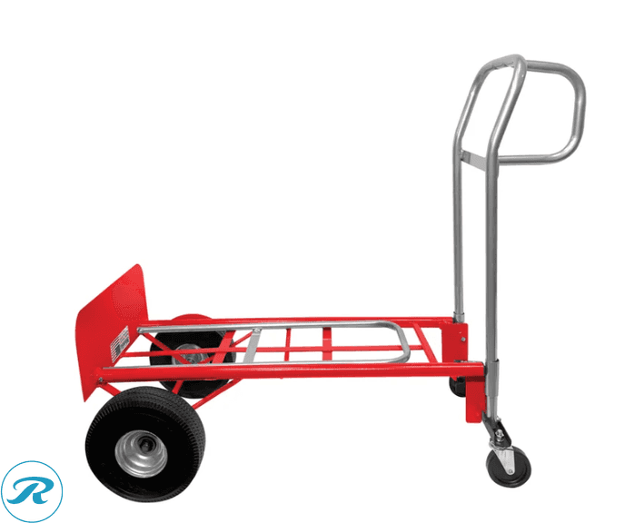 Milwaukee 3-in-1 Foldable Hand Truck, Red - New - Roller Auctions