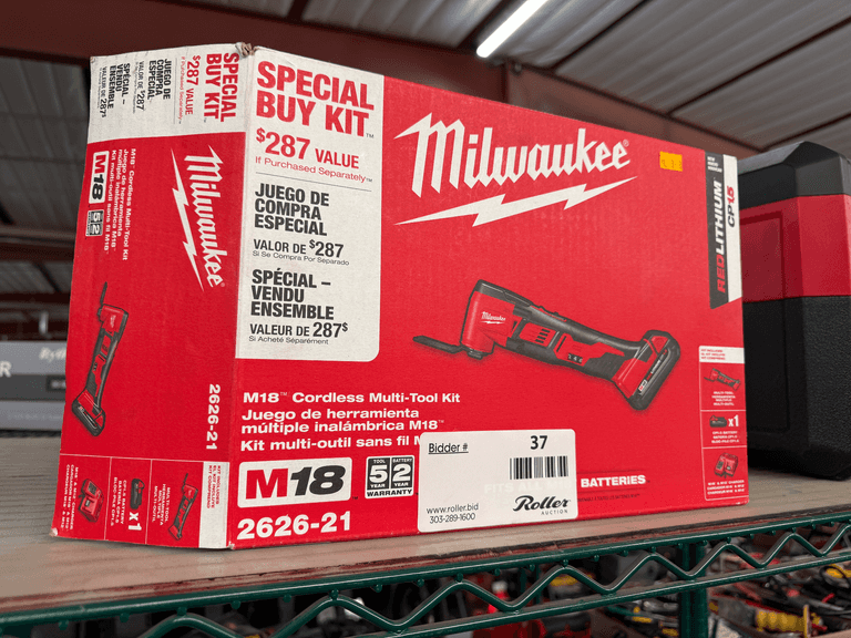 Milwaukee M18 2626-21 Cordless Multi-Tool Kit, Electric