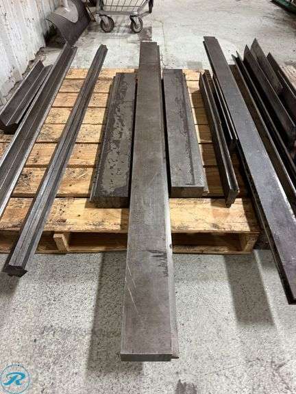 (3) Press Brake Flat Punches, (2) 36.5" and 73"