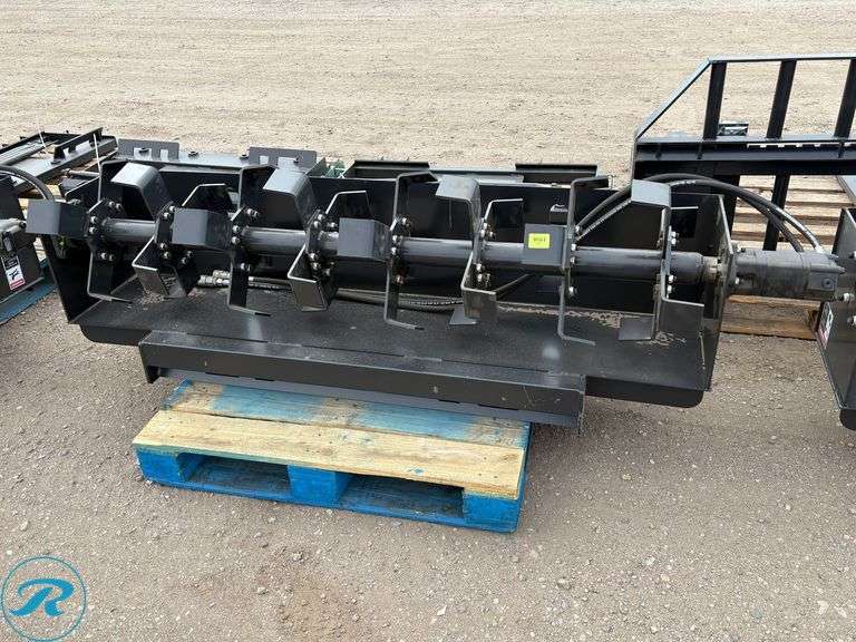 New JCT Hydraulic Rototiller Attachment To Fit Skid Steer Loader, 72 ...
