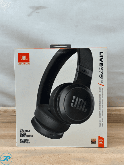 JBL Live 675NC Wireless True Adaptive Noise-cancelling On-Ear Headphones - New - Open Box - Roller Auctions