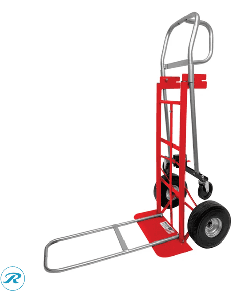 Milwaukee 3-in-1 Foldable Hand Truck, Red - New/Small Scratches - Roller Auctions