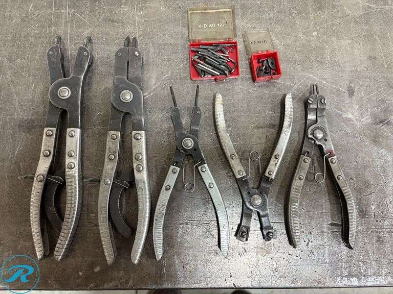 Snap Ring Plier Set
