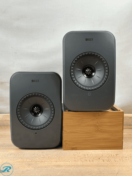 KEF: LSX II LT Wireless Bookshelf Speaker Pair, Gray, $699 Retail - Used - Roller Auctions
