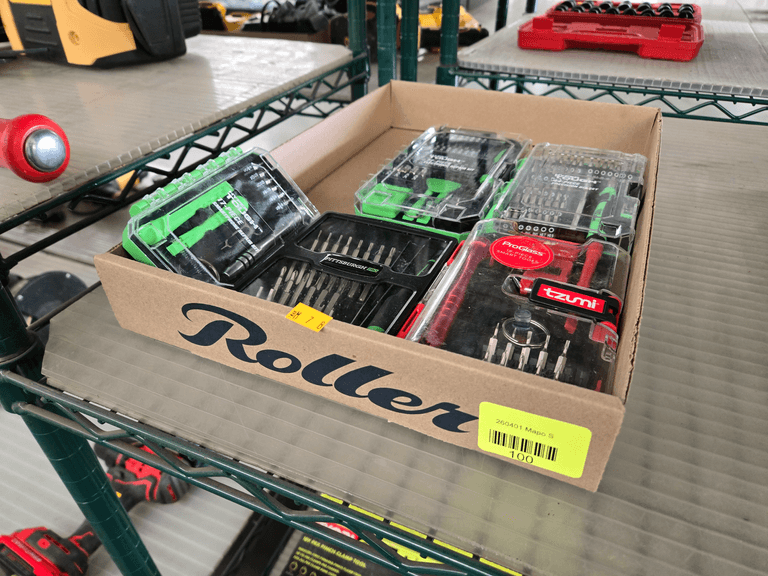 Assorted Precision Bit and Electronics Repair Tool Sets, Hyper Tough, Pittsburgh, Tzumi