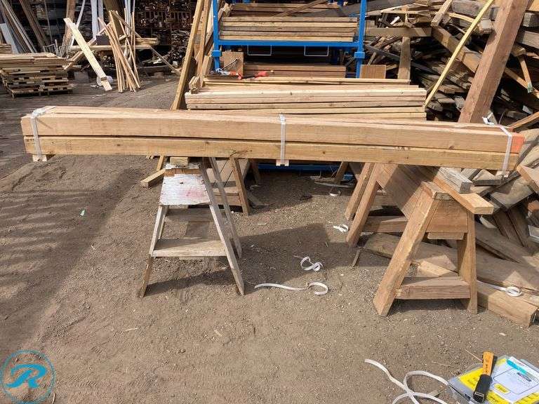 (6) 4-inx 4-in x 8-Ft Pressure Treated Lumber