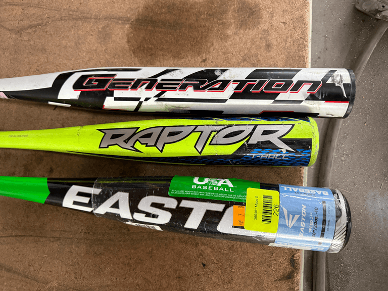 (3) Baseball Bats, Model SPEED 2-0, RAPTOR, GENERATION - Roller Auctions