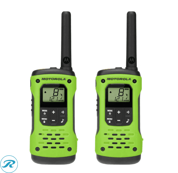 Motorola Solutions T600 35 Miles Waterproof Two-way Radio Green, 2 Pack - New