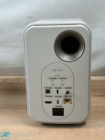 KEF: LSX II LT Wireless Bookshelf Speaker Pair, Stone White- SALVAGE/ Won't connect on KEF app/ Customer Return Reason: Doesn't Connect - Roller Auctions
