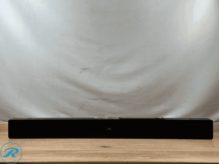 JBL: Cinema SB595 3.1.2 Ch Soundbar and Wireless Subwoofer- Used/ Chipped/ Subwoofer won't connect to Soundbar - Roller Auctions