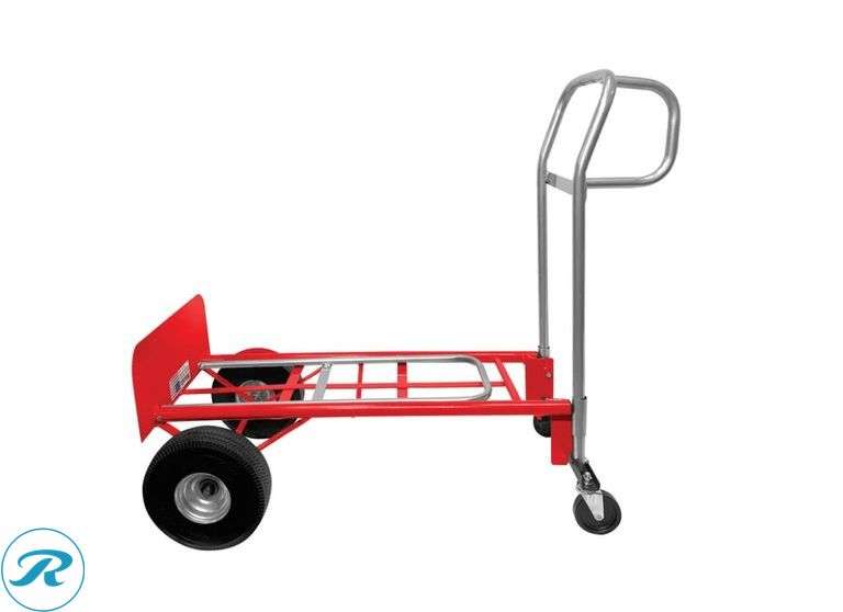 Milwaukee: 3-in-1 Foldable Hand Truck, Red- Like New - Roller Auctions