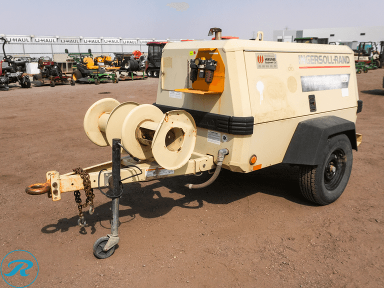 1998 Ingersoll Rand P185WJD Towable Air Compressor