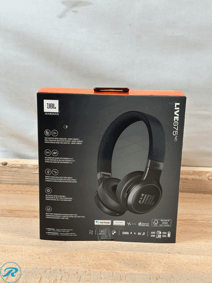 JBL Live 675NC Wireless True Adaptive Noise-cancelling On-Ear Headphones - Used - Roller Auctions