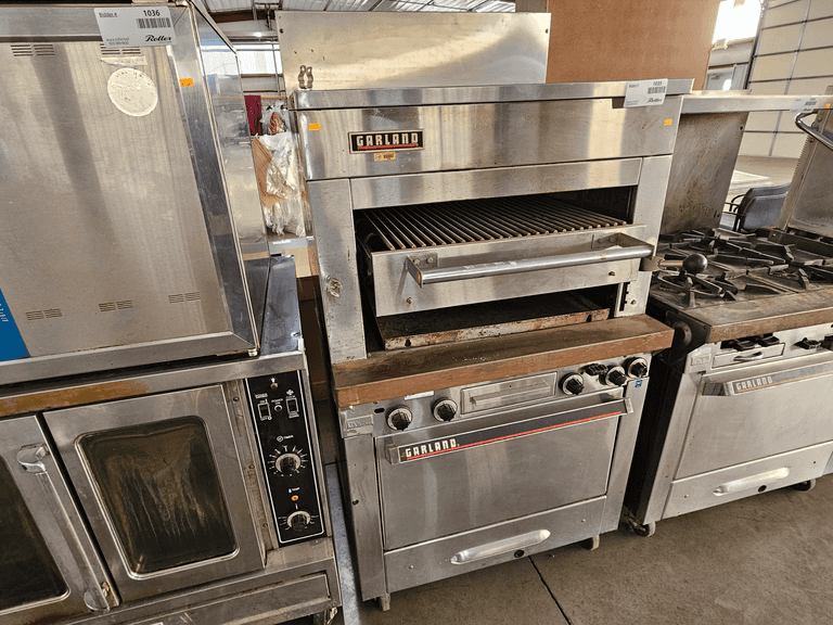 Garland Commercial Gas Broiler And Oven