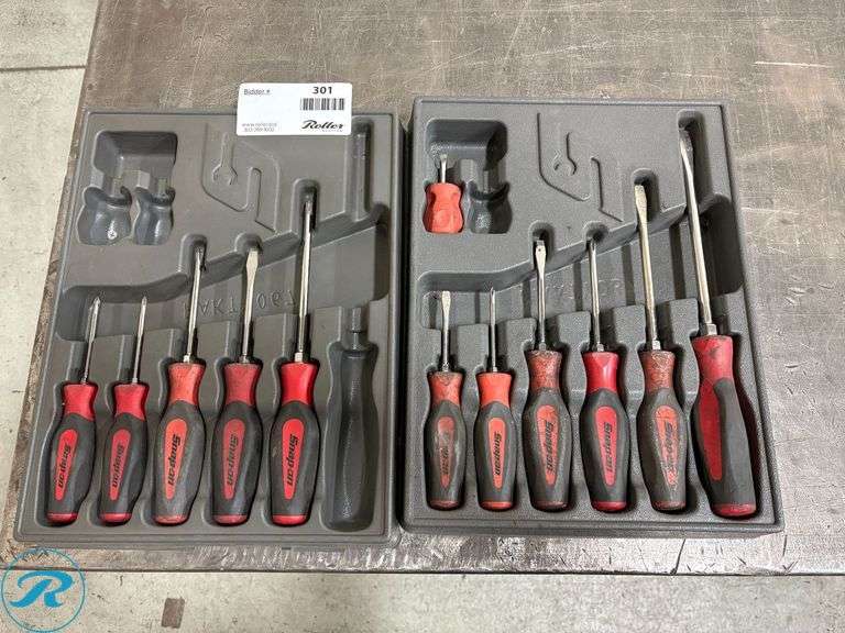 (2) Snap-on Screwdriver Sets