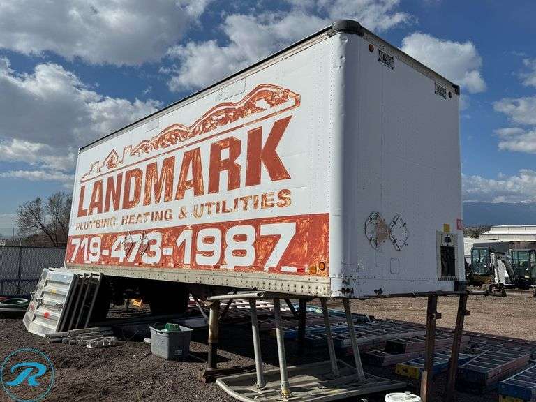 1989 Strick S/A Van Trailer