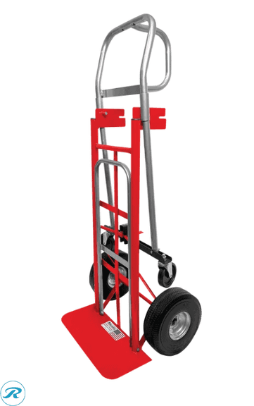 Milwaukee 3-in-1 Foldable Hand Truck, Red - Like New/Scratches/Dented Wheels