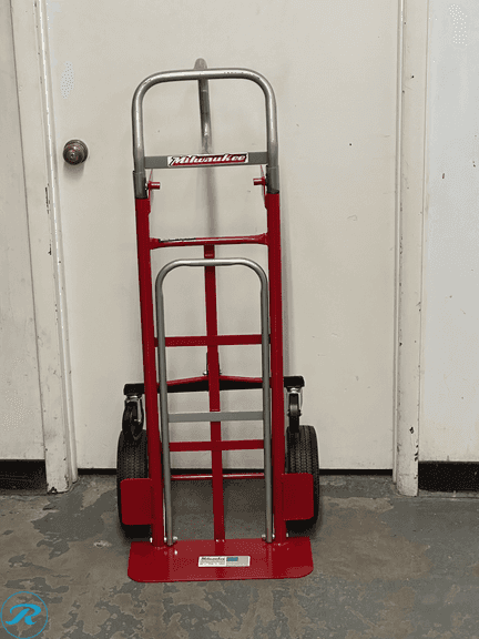 Milwaukee: 3-in-1 Foldable Hand Truck, Red- Like New - Roller Auctions