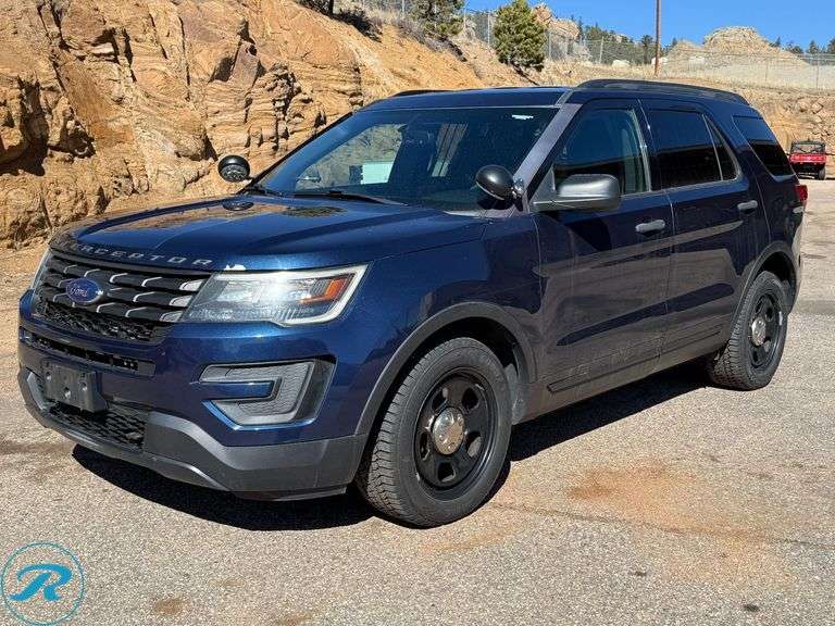 2017  Ford  Explorer   AWD  Police Interceptor SUV