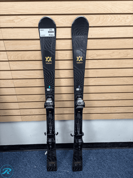 Volkl Flair 72 Skis, 137cm, With Marker Compact Lady Bindings (New)