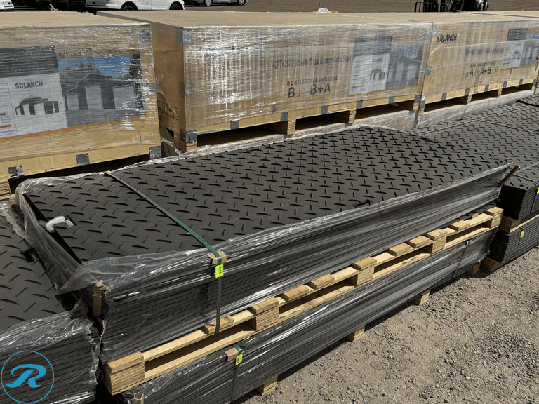 G Ranch Mat (15) New I-Ranch IRGPM Ground Protection Mats, 4' x 8' x 0.5