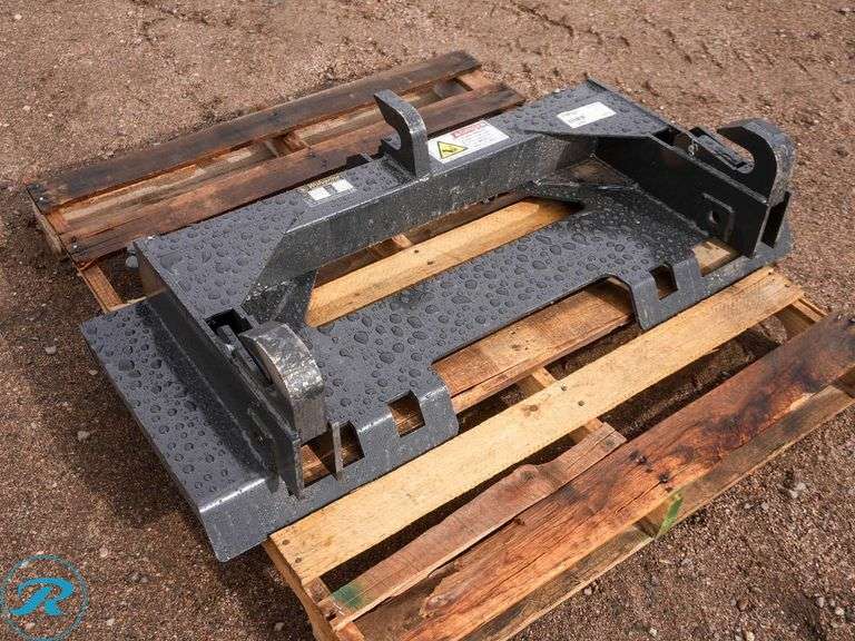 New Wolverine PT-16-02C 3-Point Quick Attach To Fit Skid Steer Loader ...