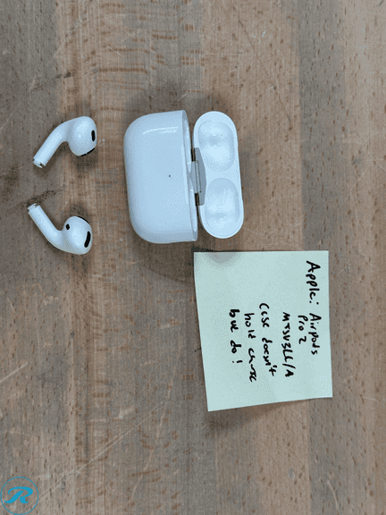 (2) Apple: Airpods Pro 2- Used/ Case Doesn't Hold Charge but Earbuds maintain charge/ No Accessories - Roller Auctions