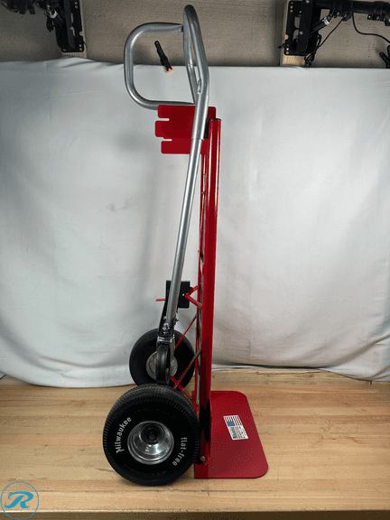 Milwaukee 3-in-1 Foldable Hand Truck, Red - New/Small Scratches - Roller Auctions