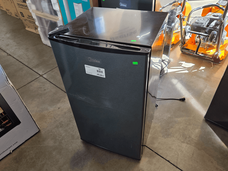 New Midea MRM33S8ASL Compact Refrigerator, 3.3 Cu. Ft., 115V, Electric