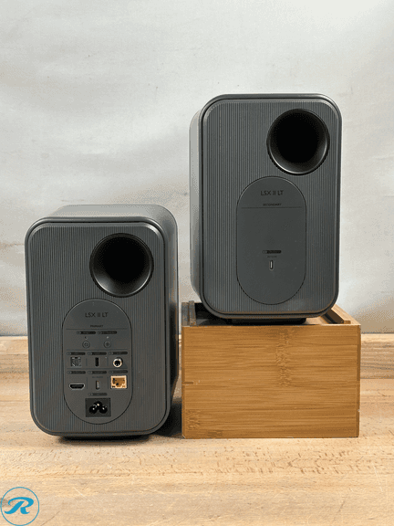 KEF: LSX II LT Wireless Bookshelf Speaker Pair, Gray, $699 Retail - Used - Roller Auctions