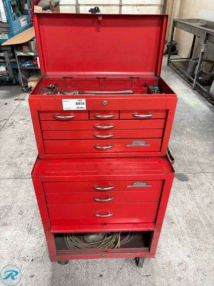 Dayton 9-Drawer Tool Chest With Assorted Hand Tools