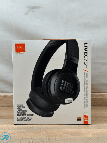 JBL Live 675NC Wireless True Adaptive Noise-cancelling On-Ear Headphones - New - Open Box - Roller Auctions