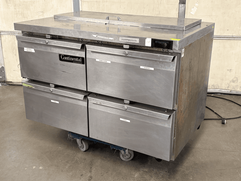 Continental DL48-12 Mighty Top Refrigerated Sandwich Prep Table ...
