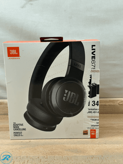 JBL Live 675NC Wireless True Adaptive Noise-cancelling On-Ear Headphones - Used