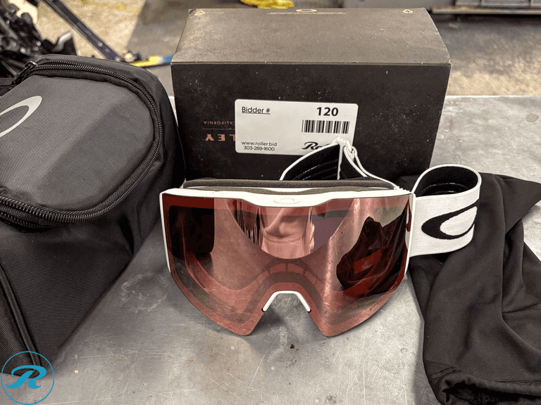 Oakley Fall Line Large Matte White w/ Prizm Gold GBL (New)