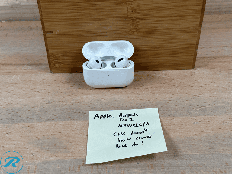 (2) Apple: Airpods Pro 2- Used/ Case Doesn't Hold Charge but Earbuds maintain charge/ No Accessories - Roller Auctions