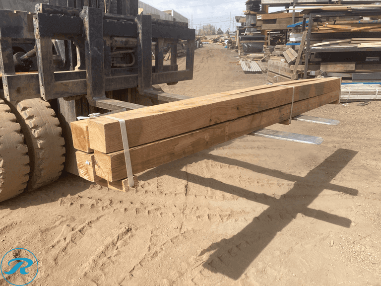 (4) 4-inx 4-in x 8-Ft Cedar Lumber