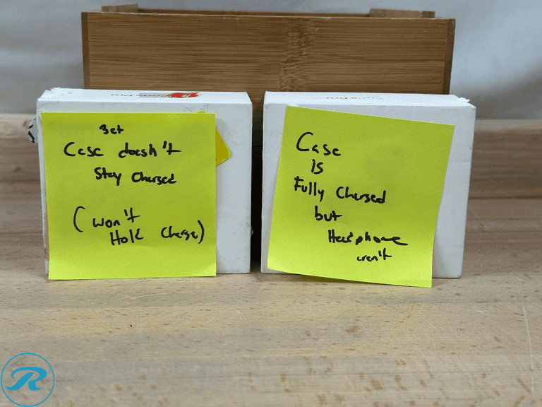 (2) Apple: Airpods Pro 3, MFHP4LL/A- Missing Ear Gels (1) Used/ Case doesn't Stay charged & (1) Used/ Case Fully Charges But headphones won't stay as charged as case - Roller Auctions