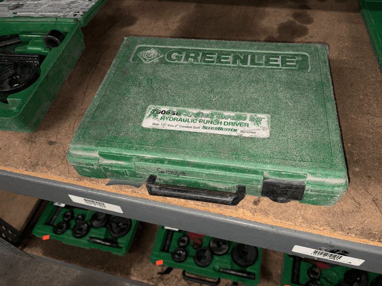 Greenlee 7804SB Quick Draw Hydraulic Punch Driver Set - Roller Auctions