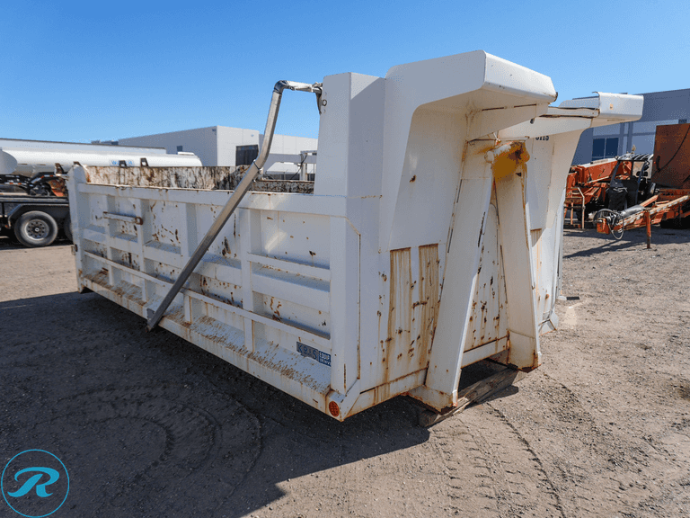 15' Roll-Off Dump Bed, Hook Lift with Tarp - Roller Auctions