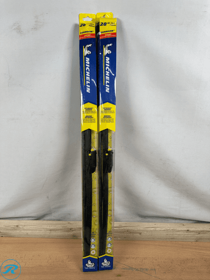 (2) Michelin Guardian+ Beam Wiper Blades, Front 28" - New